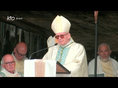 Messe de 10h à Lourdes du 31 juillet 2025