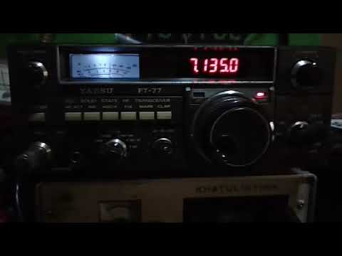 HF 40 m band #yaesu FT 77
