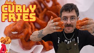 i tried making arby's curly fries and it was cursed