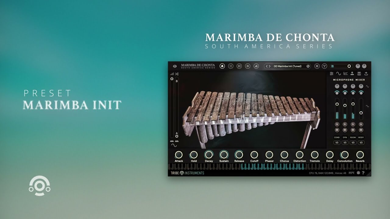 Marimba de Chonta VST Preset DEMO - (Demostración de la libreria de Marimba de Chonta VST)