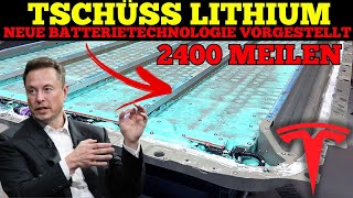 REVOLUTIONÄRE BATTERIE! Elon Musk schlägt 2025 kräftig für Tesla zu!