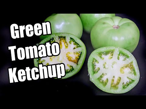 GREEN TOMATO Review + Ketchup Recipe - Weird Fruit Explorer