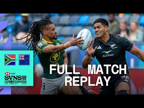 South Africa overpower All Blacks 💥 | v New Zealand | HSBC SVNS Los Angeles 2025 | Full Match Replay