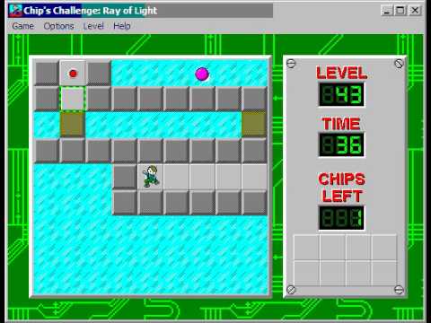 CCLP2 level 43 solution - 19 seconds