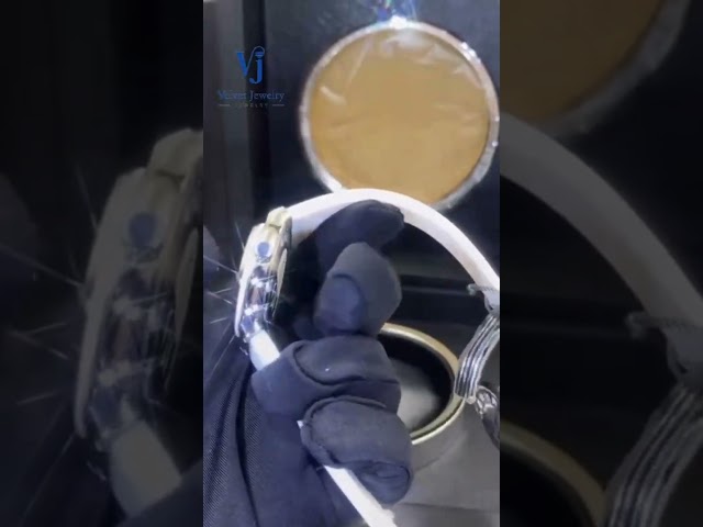 ساعة هوبلت ستيل بالألماس - مقاس 33 و 29