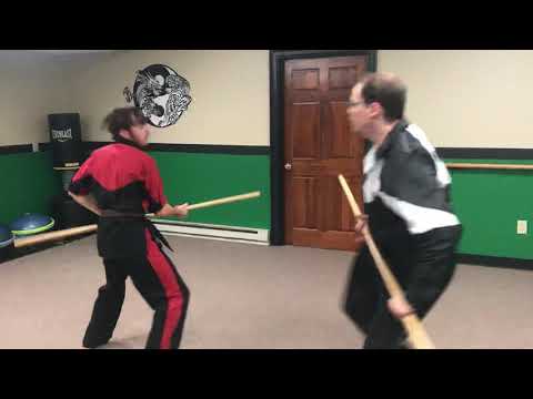 Two Person Staff Training/Bo Kata