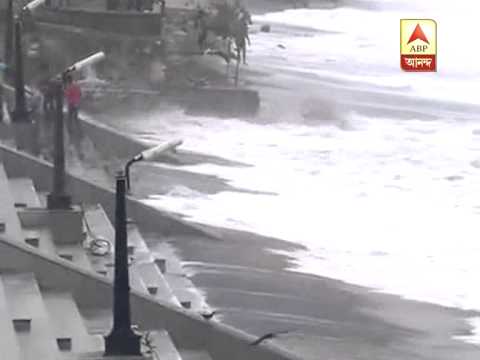 High wave at Gopalpur coast
