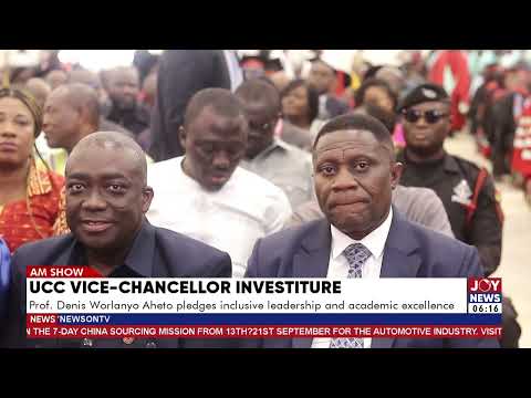 UCC Vice-Chancellor investiture: Prof. Denis Worlanyo Aheto pledges inclusive leadership