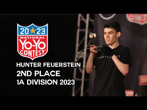 Hunter Feuerstein — 2nd Place — 1A Finals  — National YoYo Contest 2023