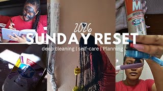 My 2026 SUNDAY RESET | Planning, Cleaning and Self Care
