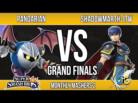 GiG- Monthly Mashers 2- Smash 4 Grand Finals: Pandarian VS GOG| Shadow Marth- JTW