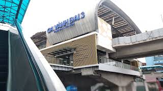 ベトナム ハノイ 都市鉄道2a号線 バンダイ３駅 エスカレーター