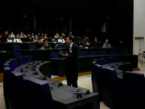 José Luis (Pepe) Vallejo- Lecture - European Parliament