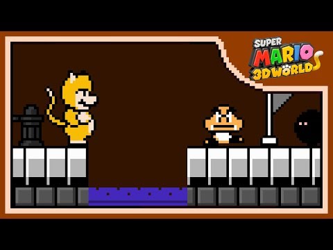 Bowser's Lava Lake Keep (8-Bit Remix) - Super Mario 3D World