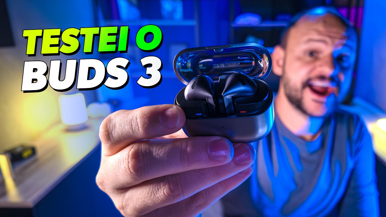SAMSUNG GALAXY BUDS 3 - Os Novos Fones da Samsung - É bom e vale a pena? Review sincero!