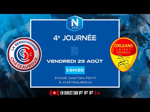 J4 I LB Châteauroux vs US Orléans en replay (0-1) I National FFF 2025-2026