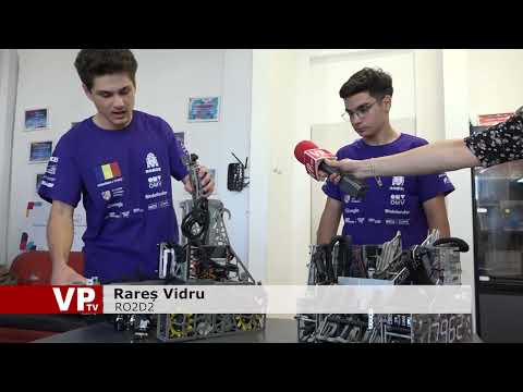Tinerii inovatori din Ploiești, pe drumul spre Campionatul Mondial de Robotică