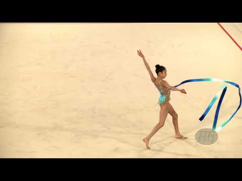 JAMIL Elisabeth (FIN) - 2019 Rhythmic Junior Worlds, Moscow (RUS) - Qualifications Ribbon