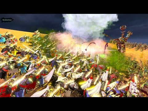 Small NUCLEAR Bomb |The Infinite Portal | Skaven VS Bretonnia—Total War WARHAMMER 3|FIRESupport|4K