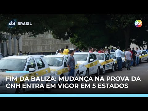 Mudança no exame da CNH elimina teste de baliza em 5 estados; entenda | #SBTBrasil
