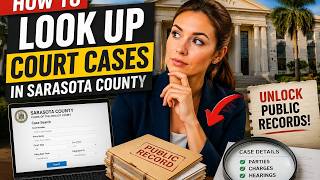 How to look up court cases in Sarasota County