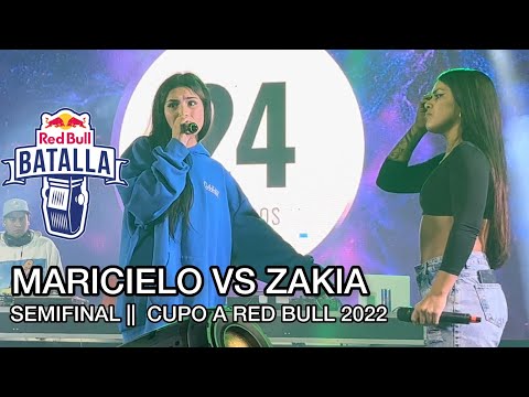 MARICIELO VS ZAKIA || SEMIFINAL CUPO A RED BULL 2022 || LIGA FEMENINA