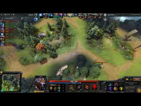 Miracle 24-2-6 mid Morphling — Liquid vs Alliance Dota 2