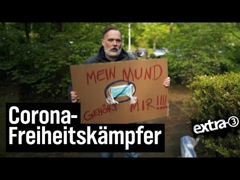 Der Corona-Freiheitskämpfer | extra 3 | NDR