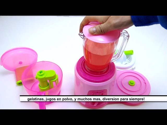 Vídeo relacionado con Batidora de Juguete para Niños Maxi con Luz y Sonidos Reales Electrodomésticos Juguete Batidora Juguete para Niños Funcionamiento Electrodomésticos Juguete Mezclador Blender Set Accesorios Cocina
