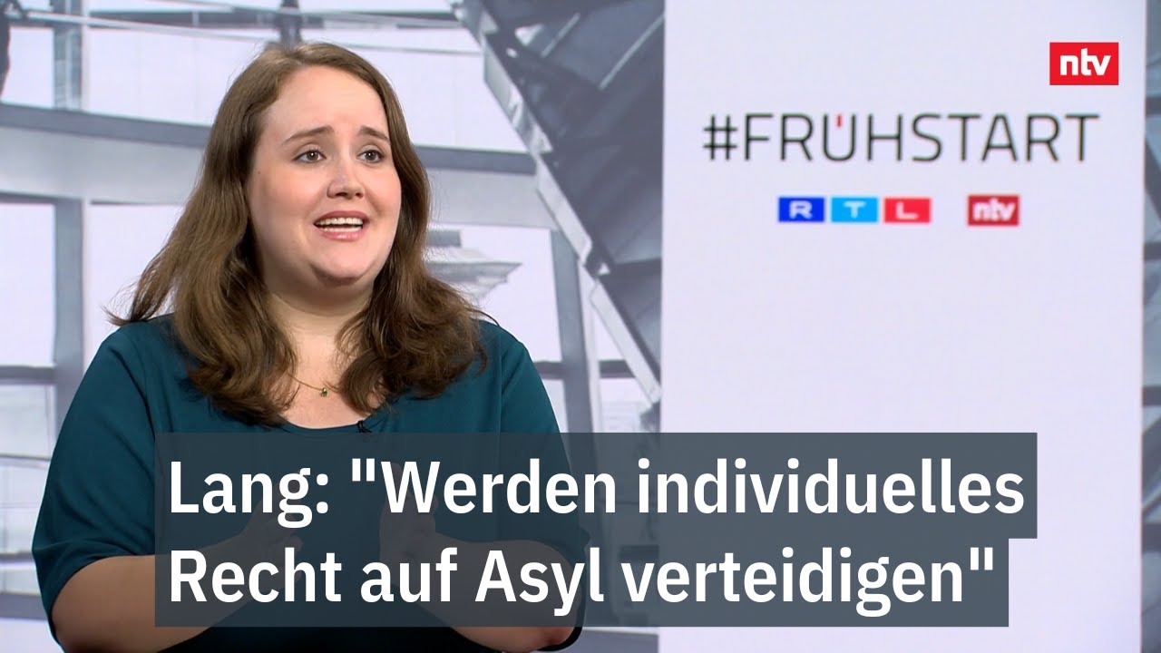 Lang: "Werden individuelles Recht auf Asyl verteidigen" - Grünen-Chefin im ntv Frühstart | ntv
