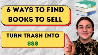 Where to Source Books to Sell on Amazon FBA | Selling Books on Amazon for Beginners