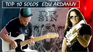 TOP 10 SOLOS DO EDU ARDANUY - DR. SIN | ( Solos Marcantes do Edu Ardanuy )