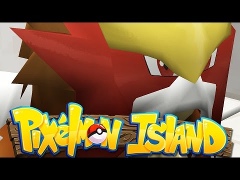 Minecraft: PIXELMON ISLAND SMP - Episode 35: CATCHING ENTEI, FOR REAL THIS TIME! (Pokemon Mod)