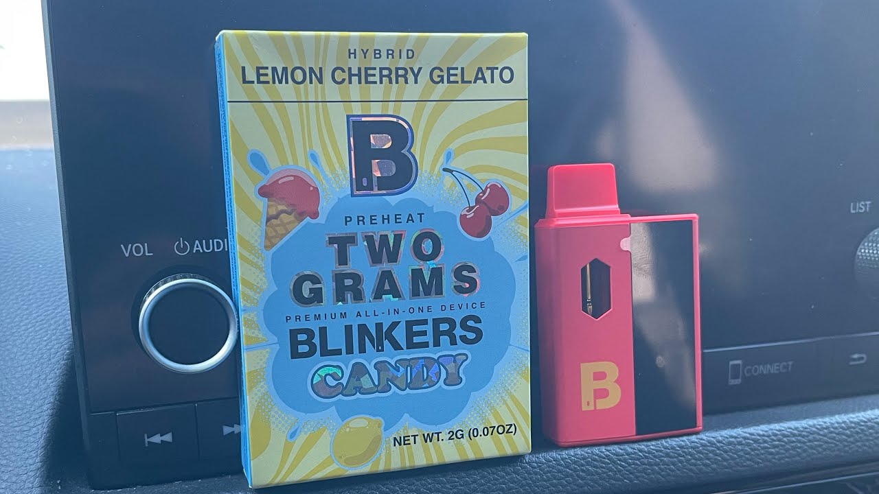 Lemon cherry gelato blinkers