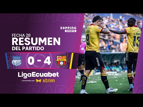 CS Emelec  0 - 4 Barcelona SC / Fecha 28 / Liga Ecuabet conectada por Xtrim