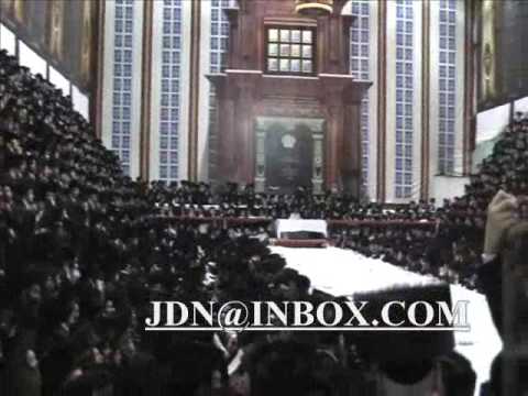 neilas hachag R' Zalman Leib satmar rebbe in williamsburgh