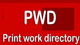 Print Working directory in Linux | pwd command