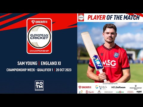 POTM: S.Young - ENG-XI vs NED-XI | Highlights | Dream11 ECC23 | 19 Oct 2023 | ECC23.107