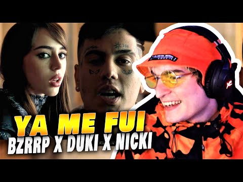 REACCION A Bizarrap x Duki x Nicki Nicole - YaMeFui