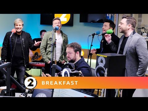 Westlife - Mandy (Barry Manilow cover) Radio 2 Breakfast