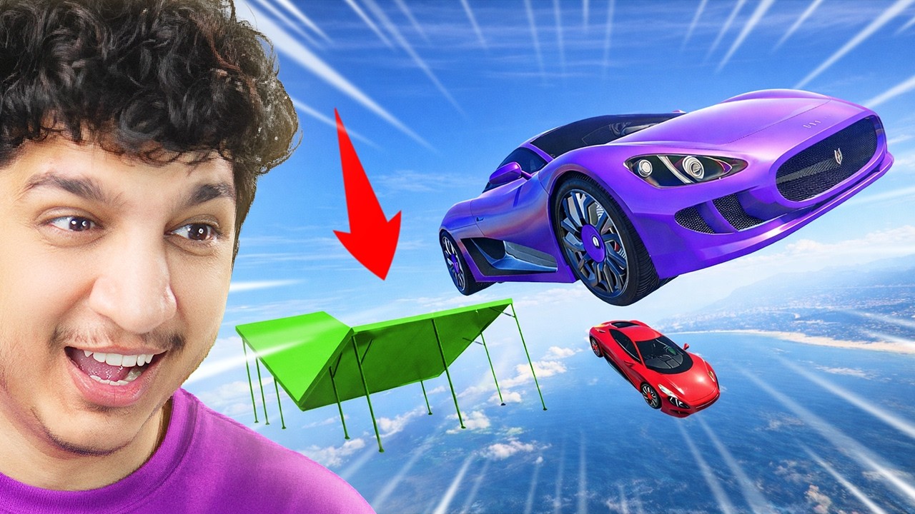 Completing the Most IMPOSSIBLE GTA 5 Parkour Races