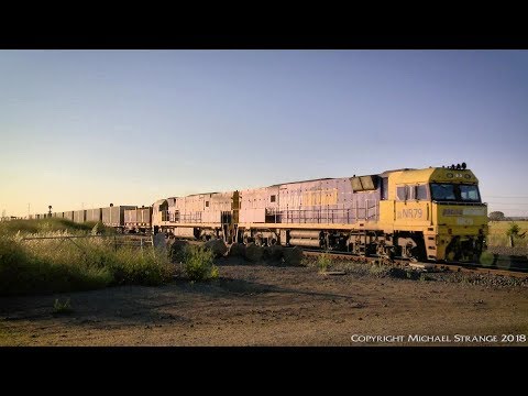 4PM6 Pacific National Freight Train - PoathTV Australian Railways