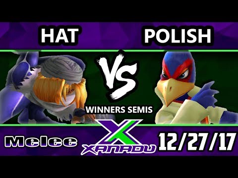 S@X 234 Melee - Hat (Sheik, Marth) Vs. Polish (Falco) - Smash Melee Winners Semis - SSBM
