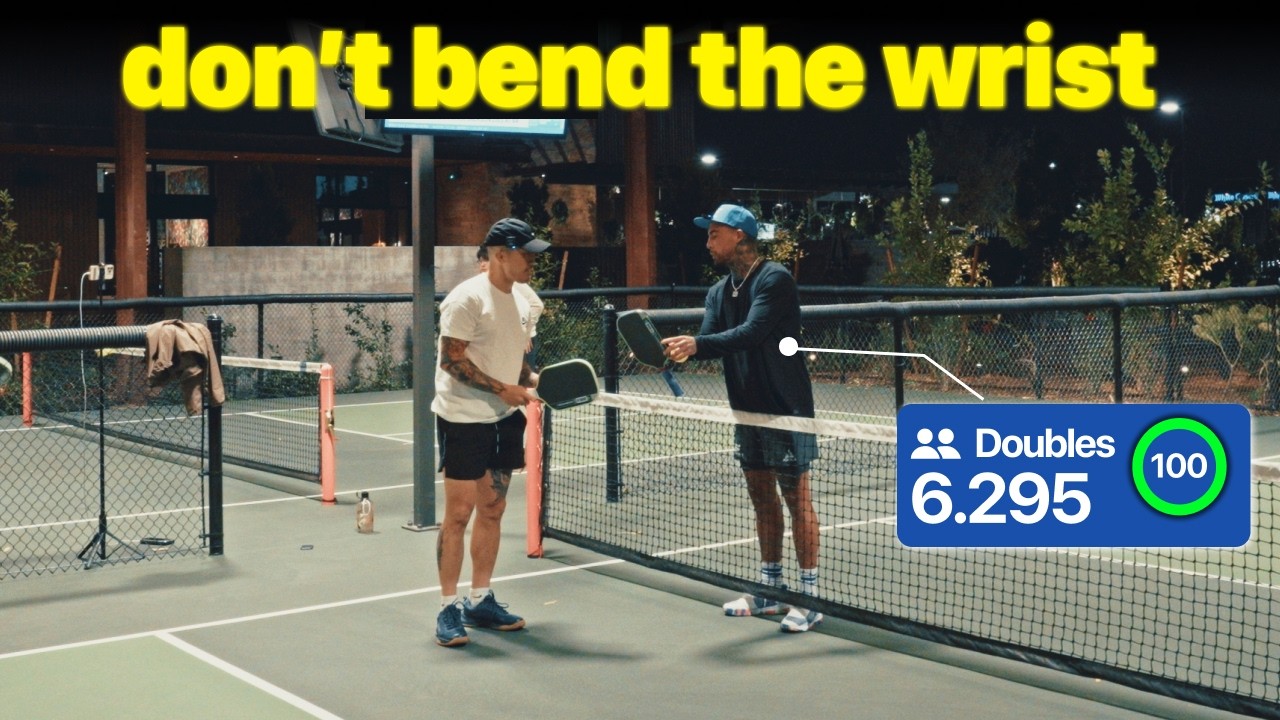 Learning the Tip-Down Defensive Dinking Technique With Tyson McGuffin
