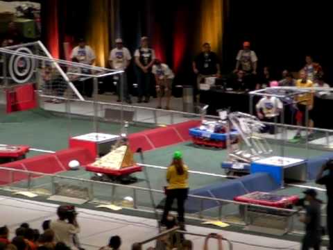 Einstein Finals 1-1 Match 7 Newton vs. Curie First Robotics Championship 2010
