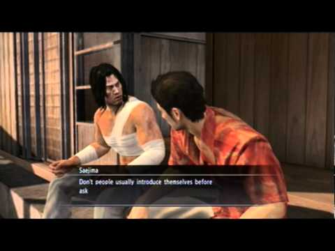 Lets Play Yakuza 4 PT26: Shipwrecked