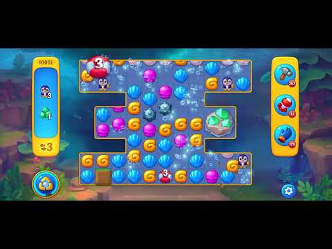 Fishdom level 10051 no boosters フィッシュダム ノーマル