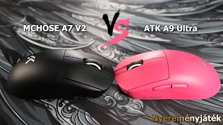 MCHOSE A7 v2 Ultra vs ATK A9 Ultra | Nyereményjáték! (LEZÁRULT!)