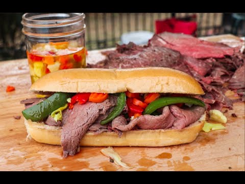 Malcom Reed's Chicago Italian Beef Sandwich