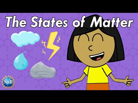 4 States of Matter! Science For Kids